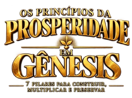 Os Princípios da Prosperidade em Gênesis · 7 pilares para construir, multiplicar e preservar