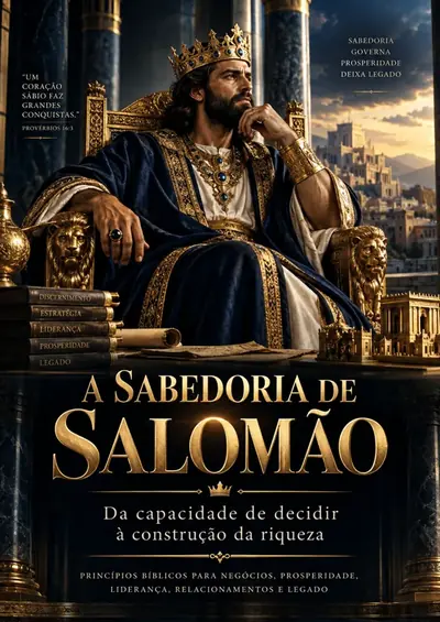 Capa: A Sabedoria de Salomão